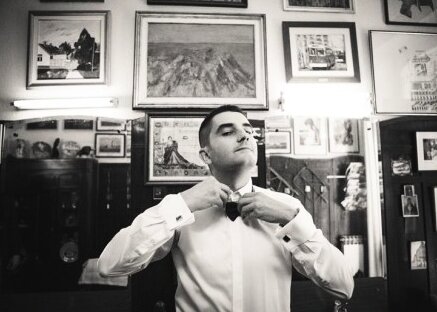 Leptir-mašna detalj