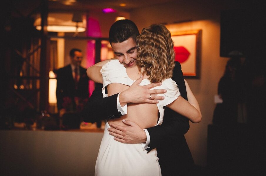 Dijana i Jovan, romantičan trenutak