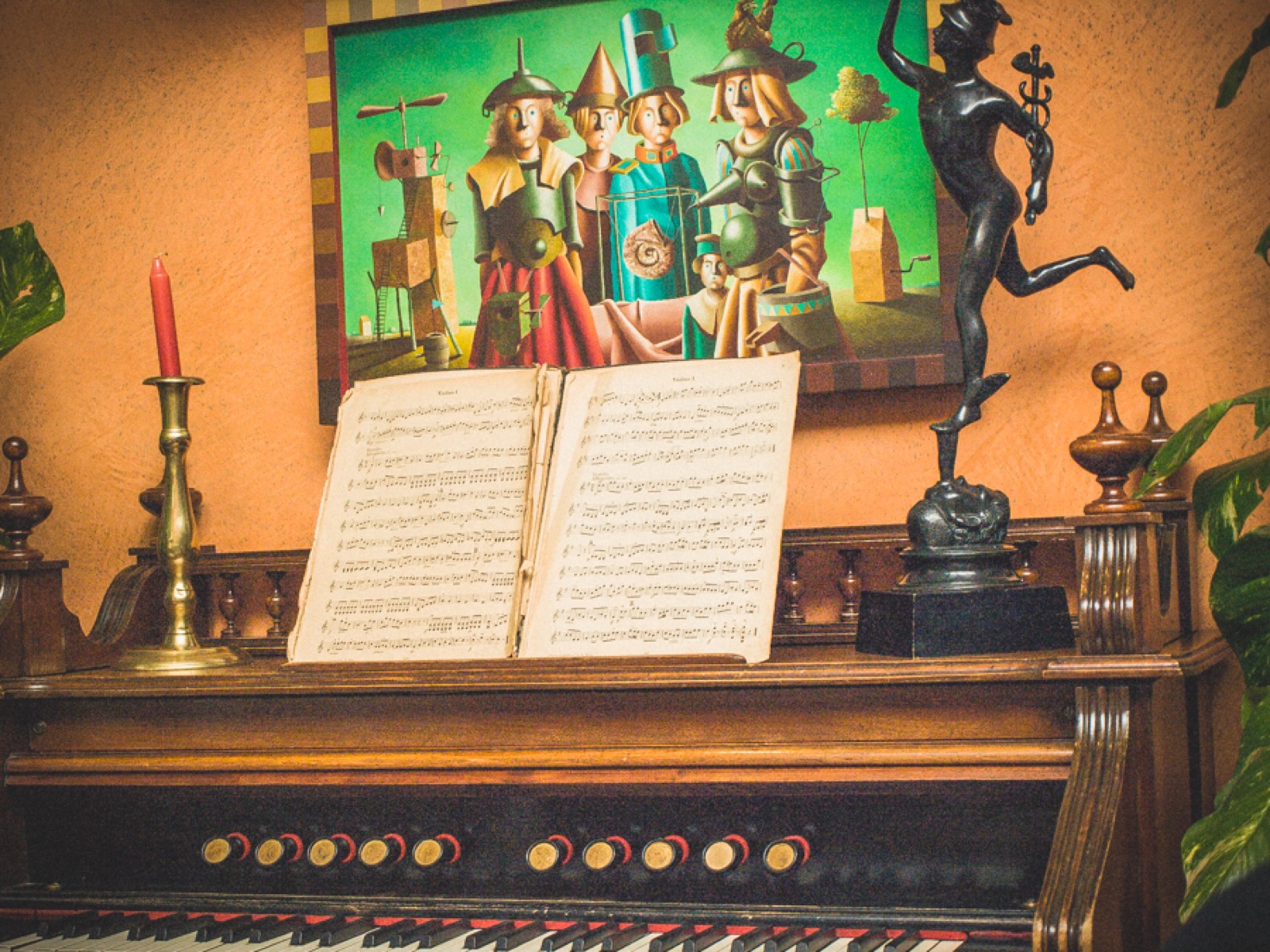 Pogled na Palić — na rastanku