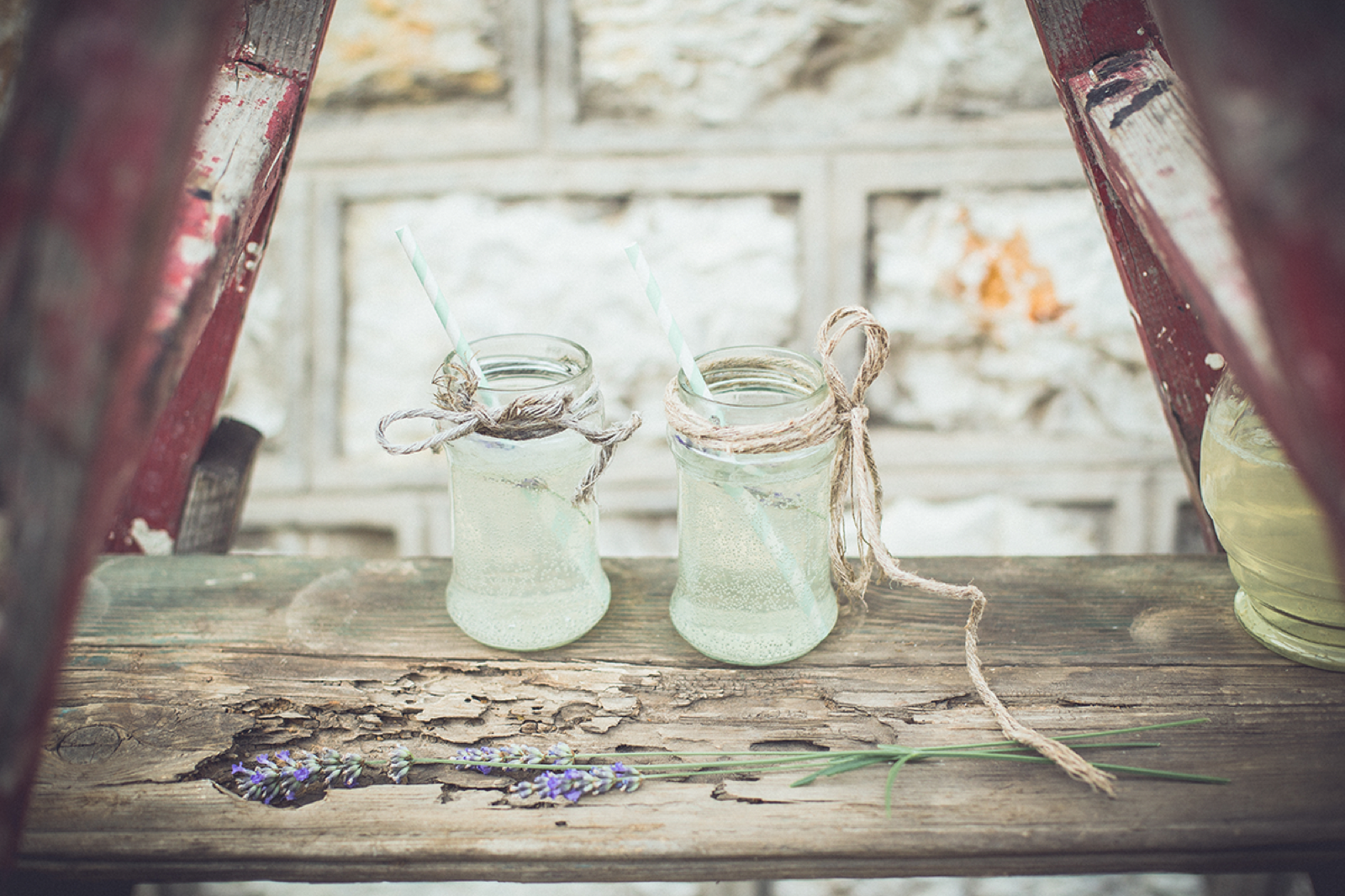 Čaše sa lavandonadom