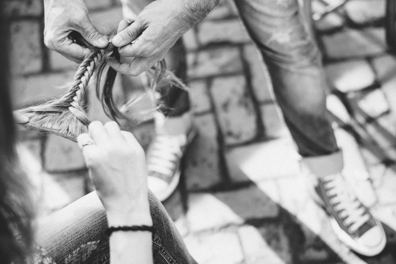 Ucha Hair — frizura u toku