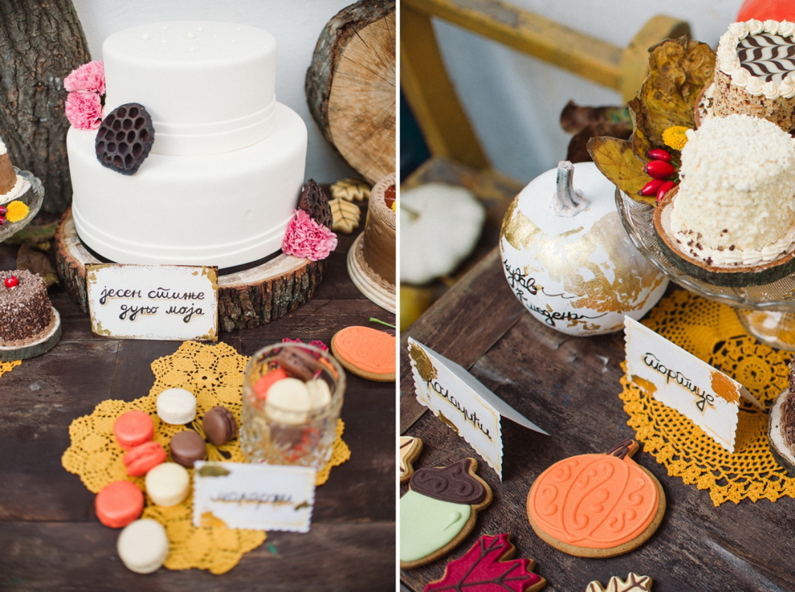 Dodatni detalji slatkog stola