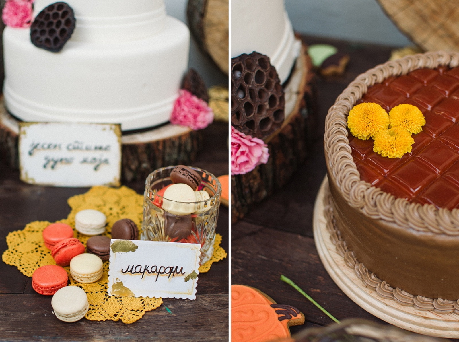 Jesenje dekoracije izbliza