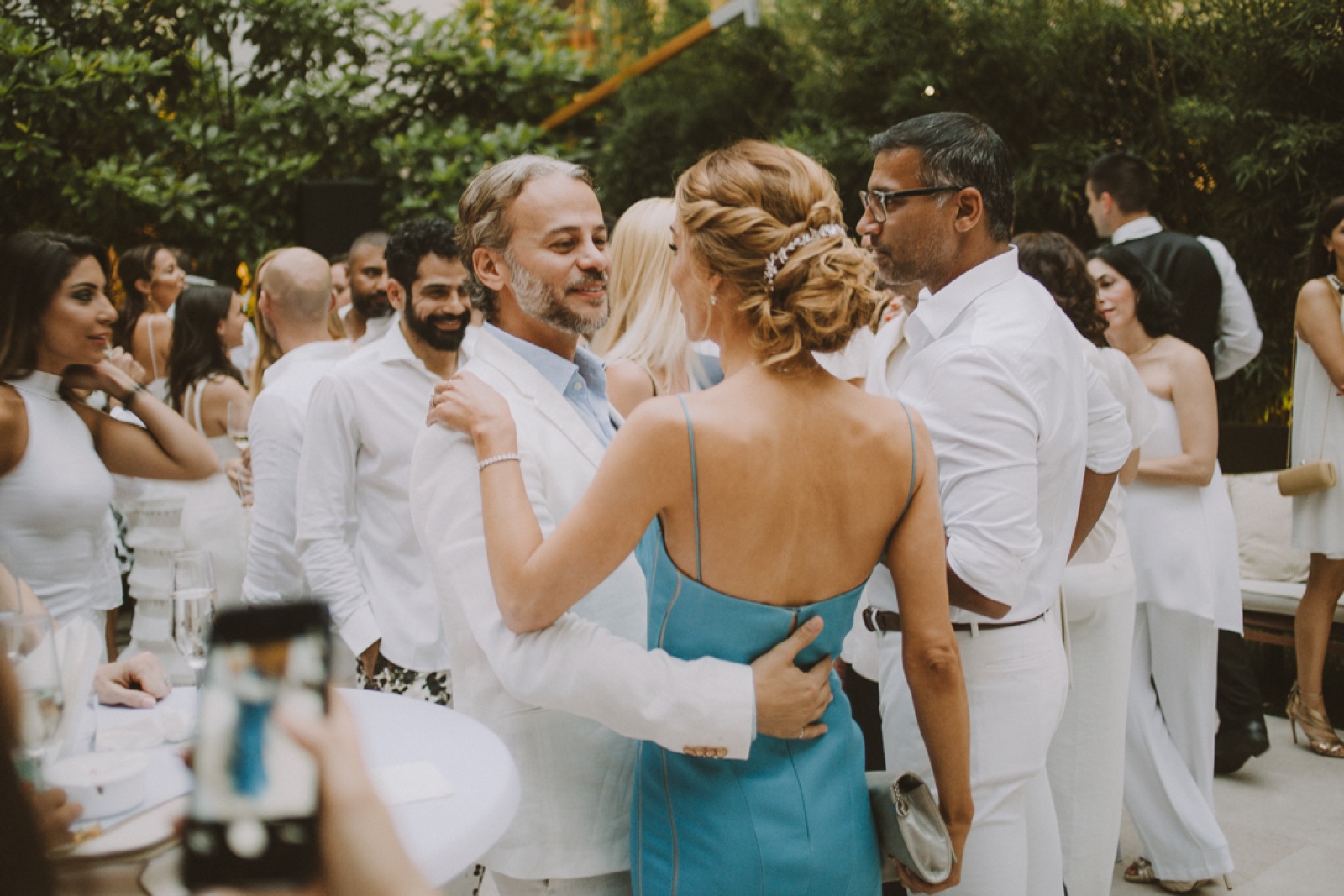 Večernja atmosfera u bašti