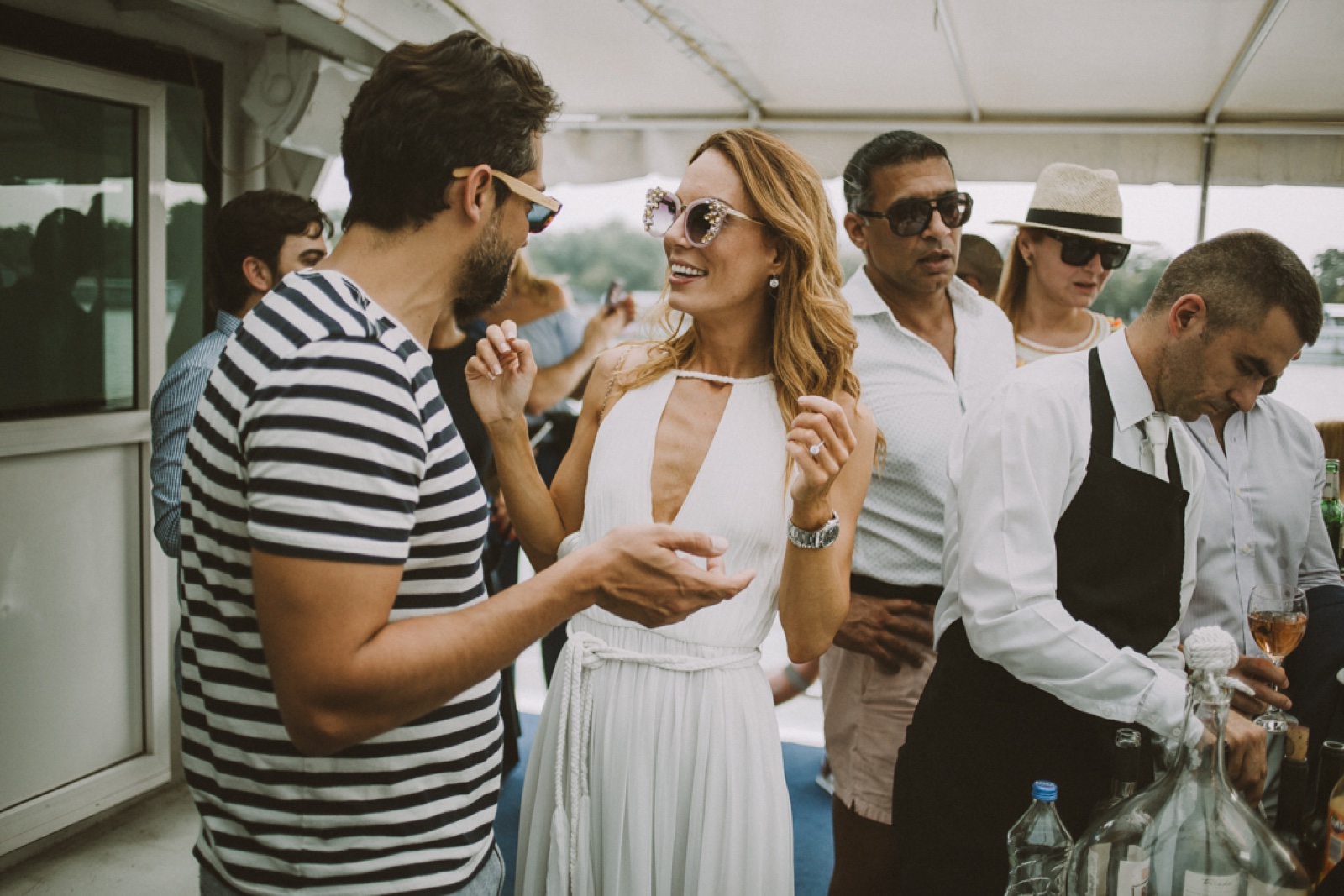 Pogled sa reke na Beograd