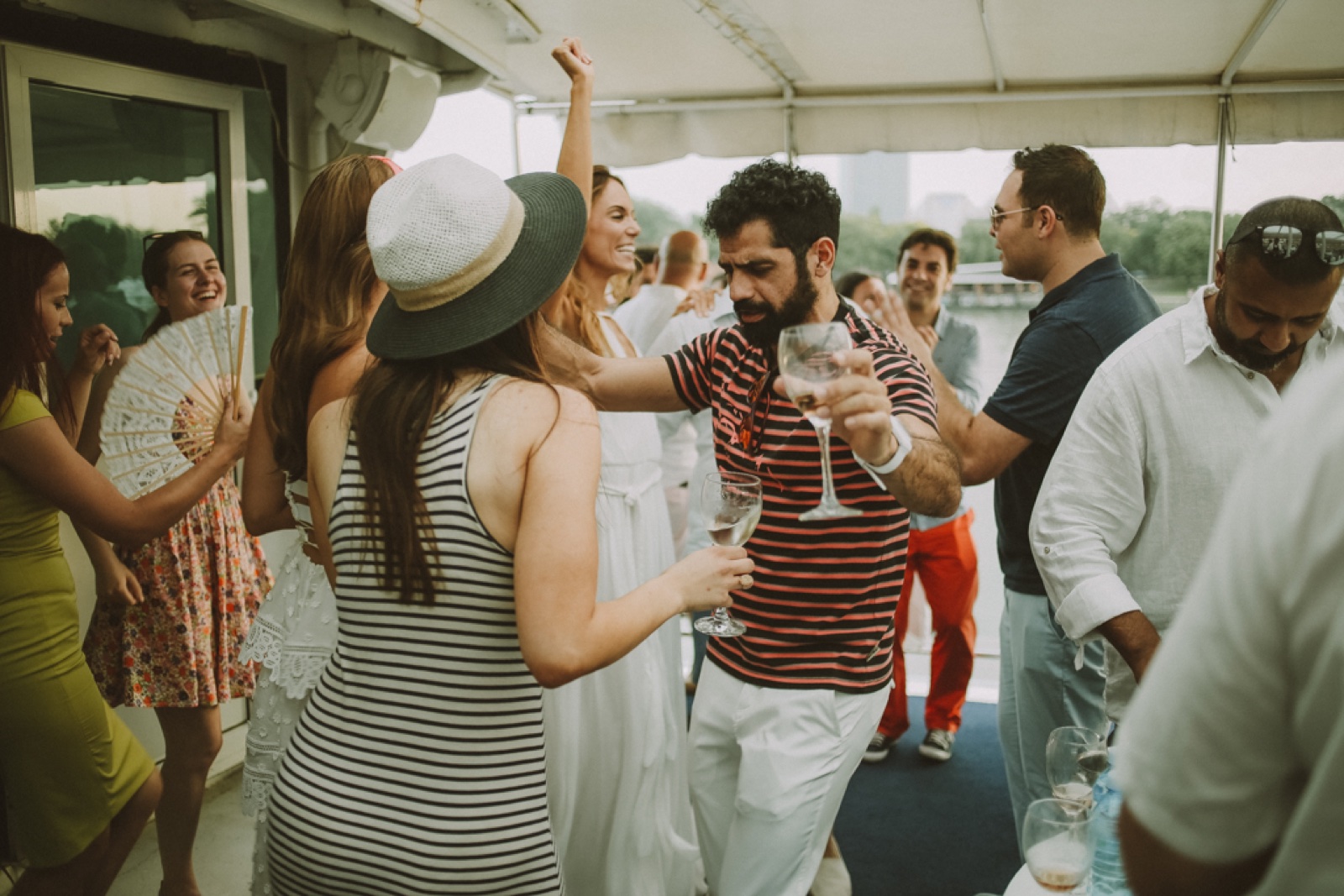 Večernja atmosfera na Dunavu