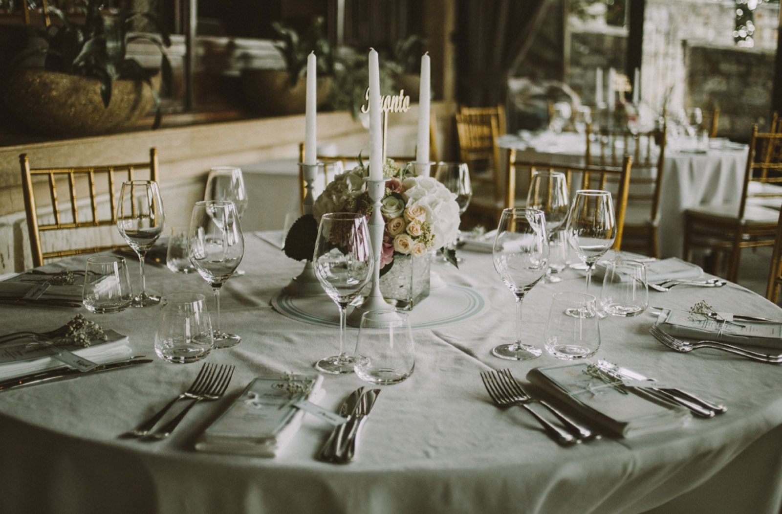 Dekoracija — table setting