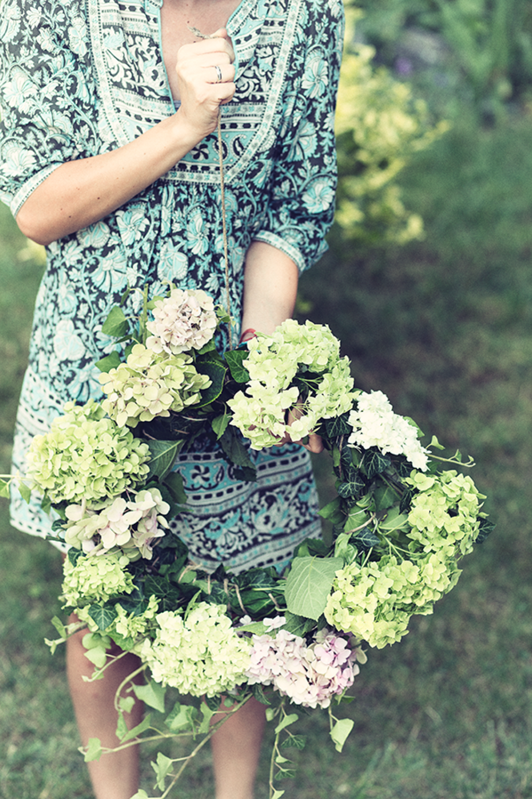 Završni venčić pre spajanja krajeva