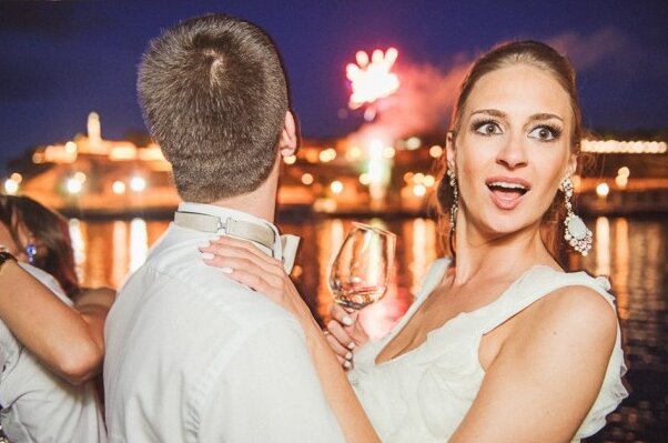 Trubači na venčanju, tradicionalni dodir