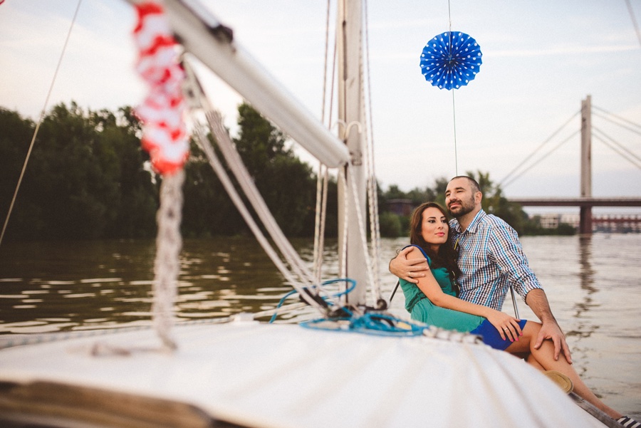 Jedrenje na Dunavu — vetar u jedrima