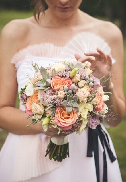 Bidermajer — divlji romantični buket