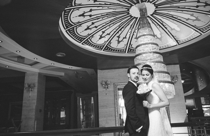 Krupni plan mladenaca