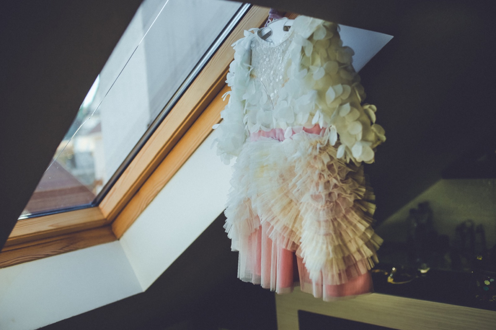 Detalj zimske dekoracije na snegu