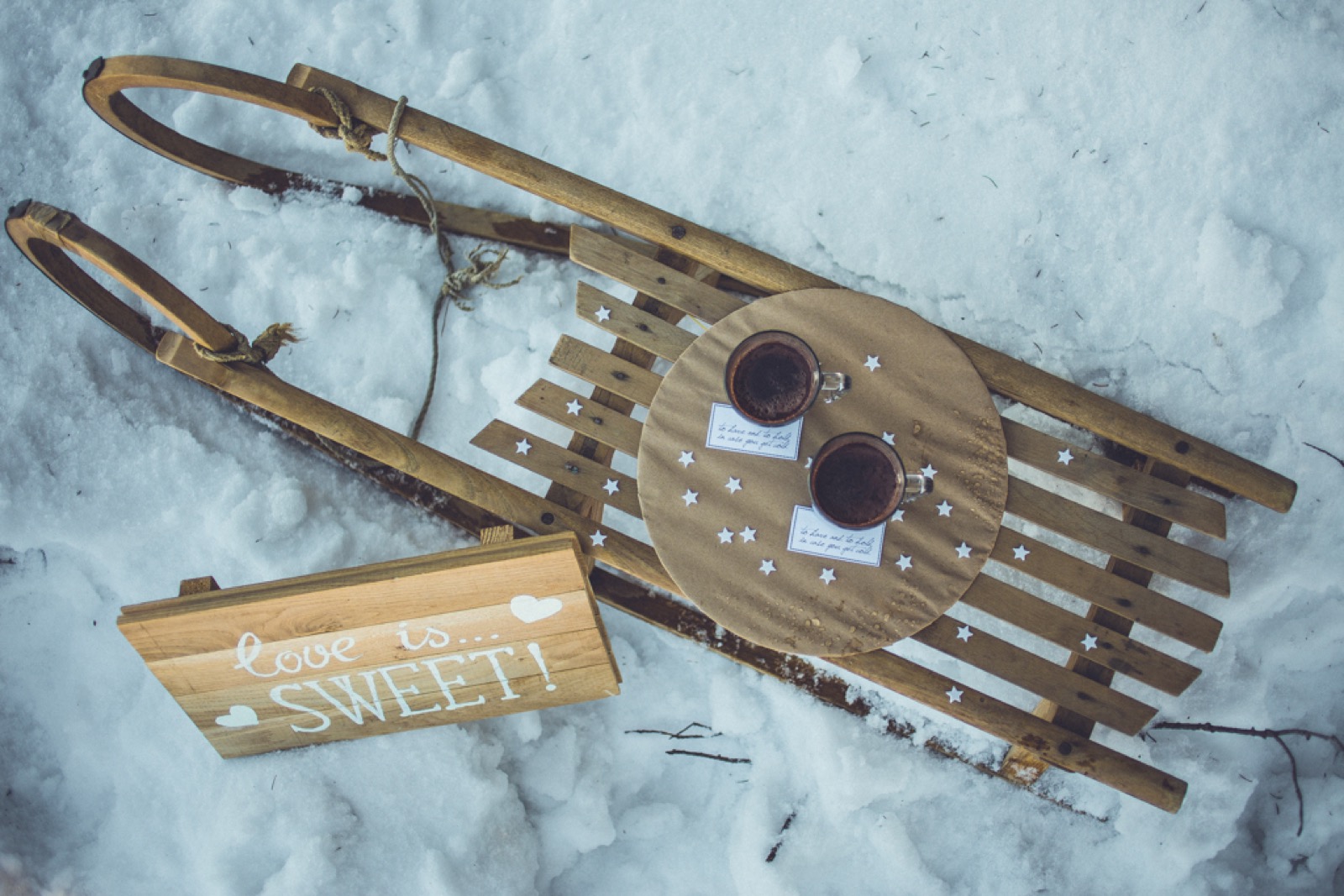 Pozivnice za venčanje sa zimskim motivima