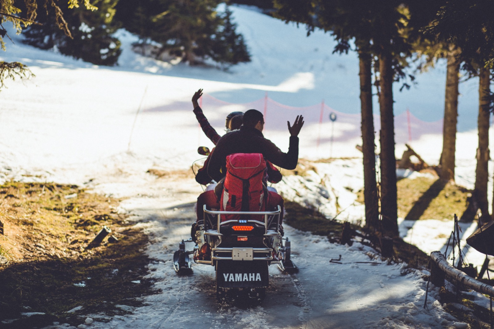 Poslednji pogled na snežni pejzaž Kopaonika — kraj priče