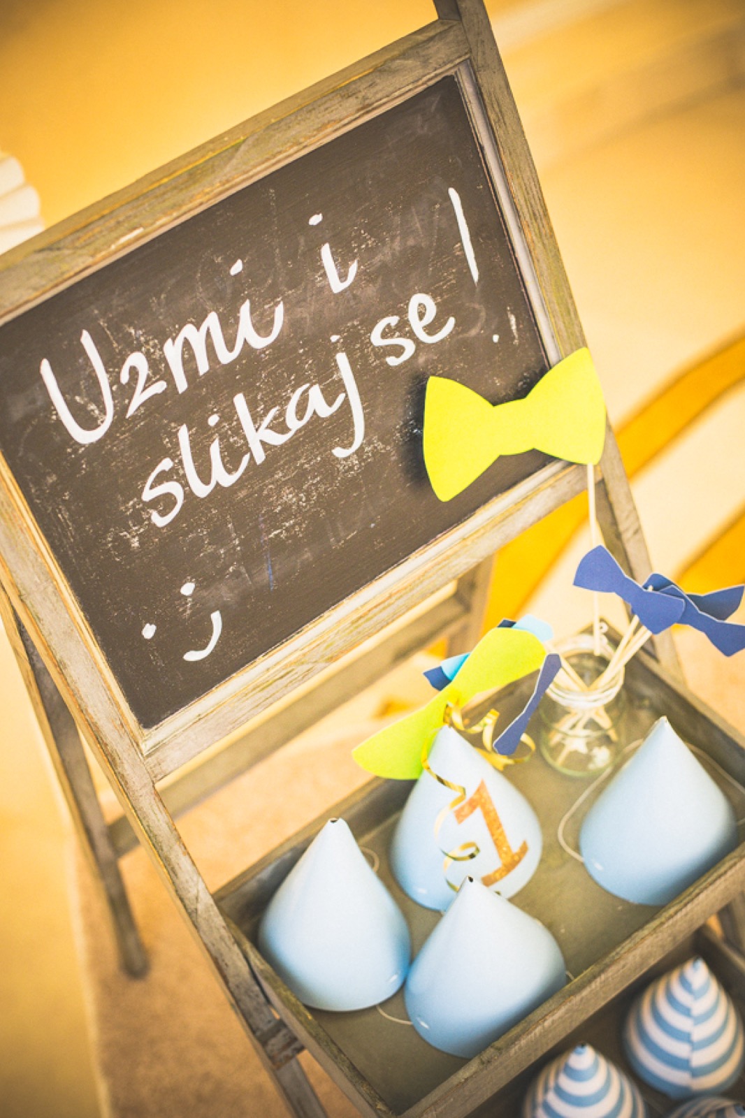 Šareni baloni u zelenoj i plavoj