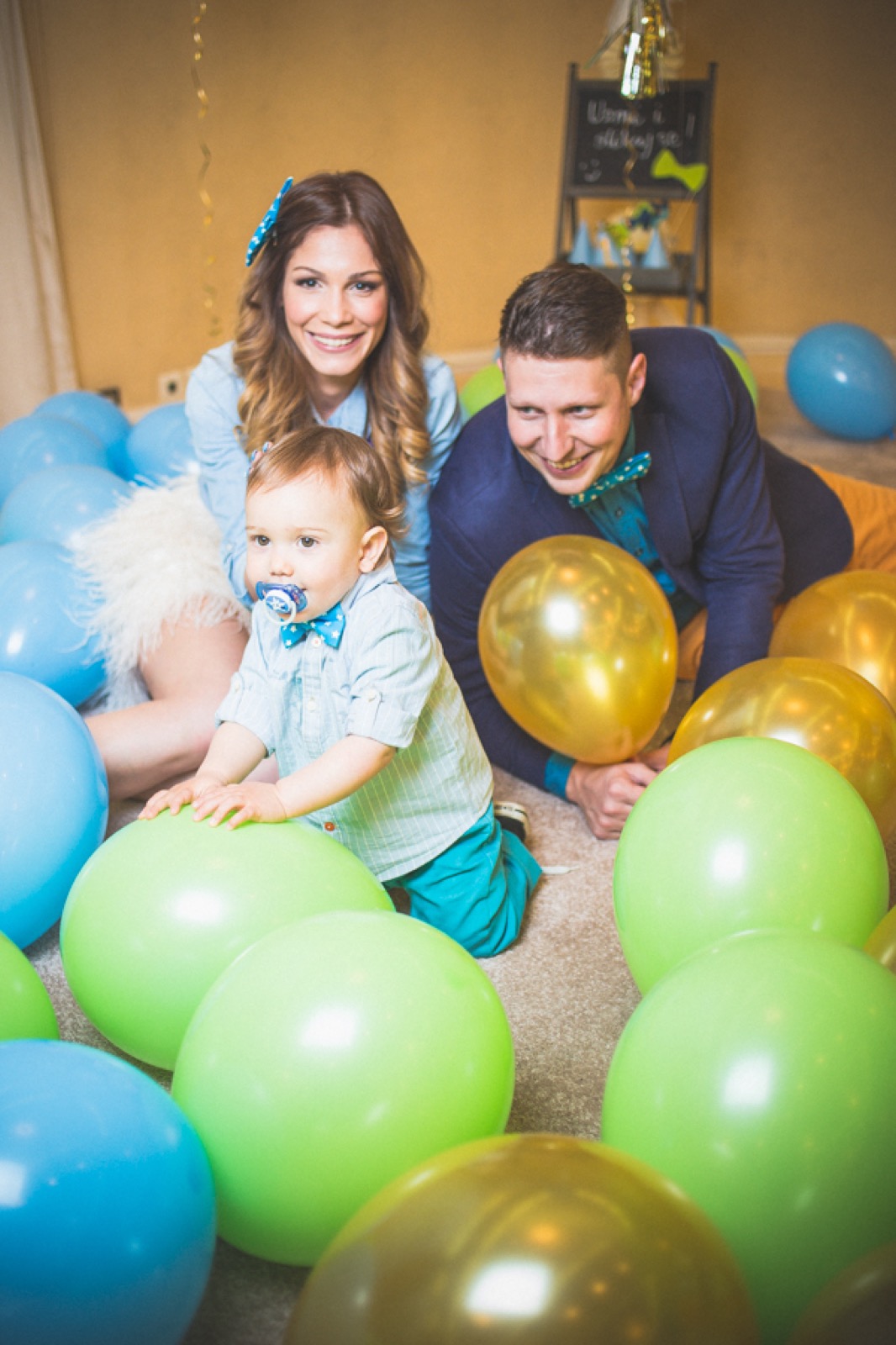 Porodica na kraju slavlja