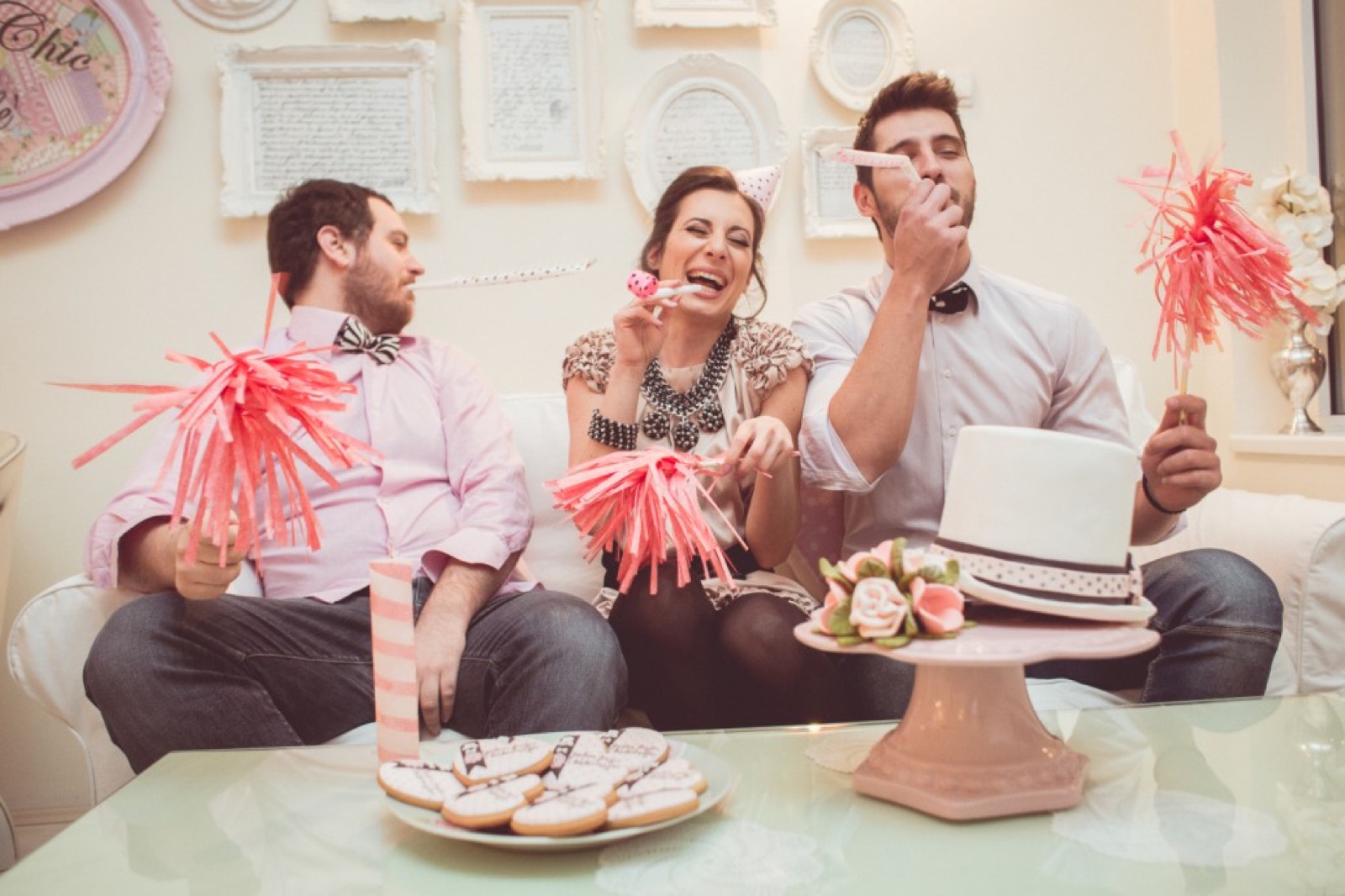 Ekipa bloga — momenti sa proslave u Shabby Chic kafiću