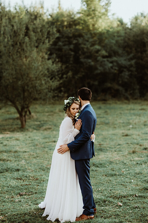 Detalji venčanja u selu