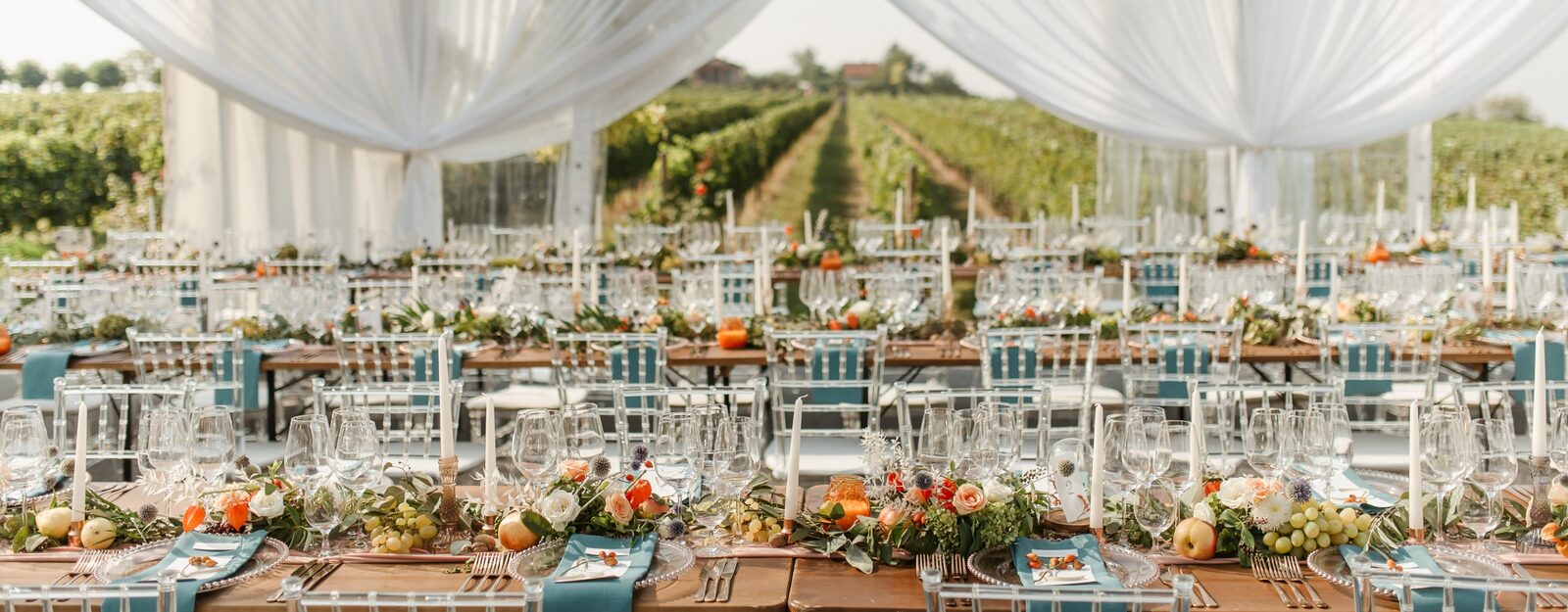 Šik venčanje u prirodi