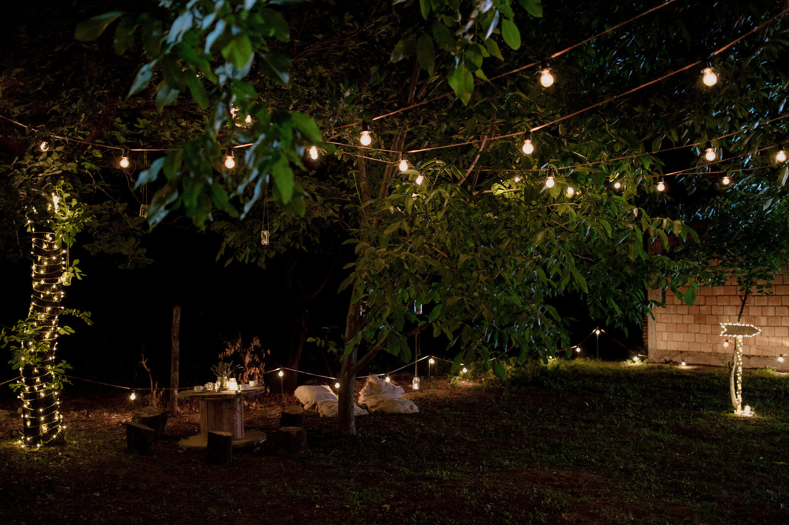 Detalji dekoracije ceremonije