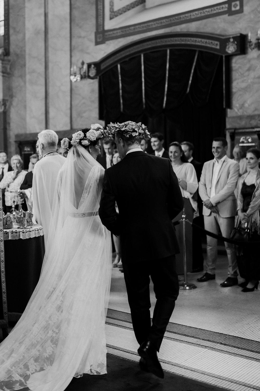 Church ceremony in Belgrade