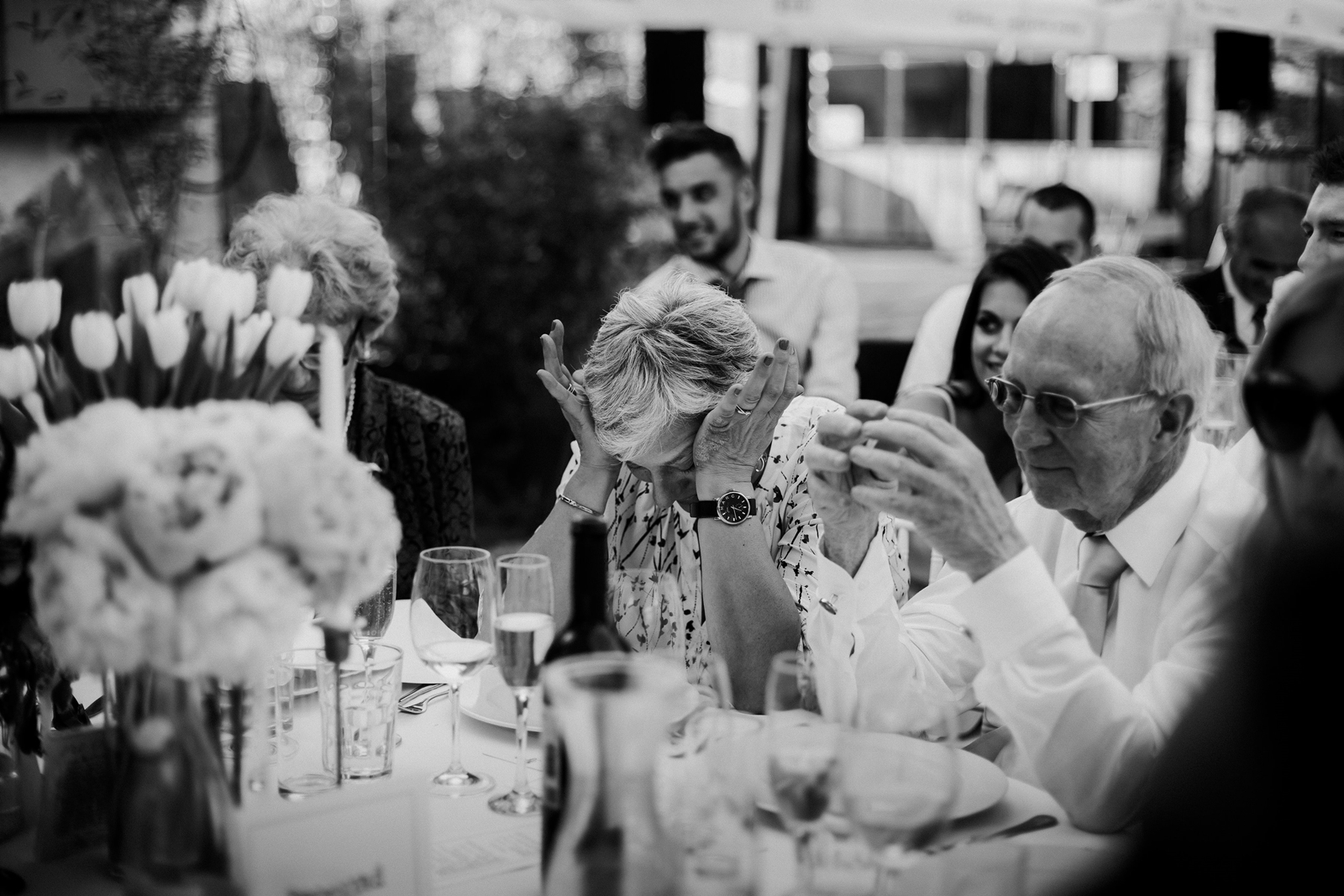 Couple intimate moment