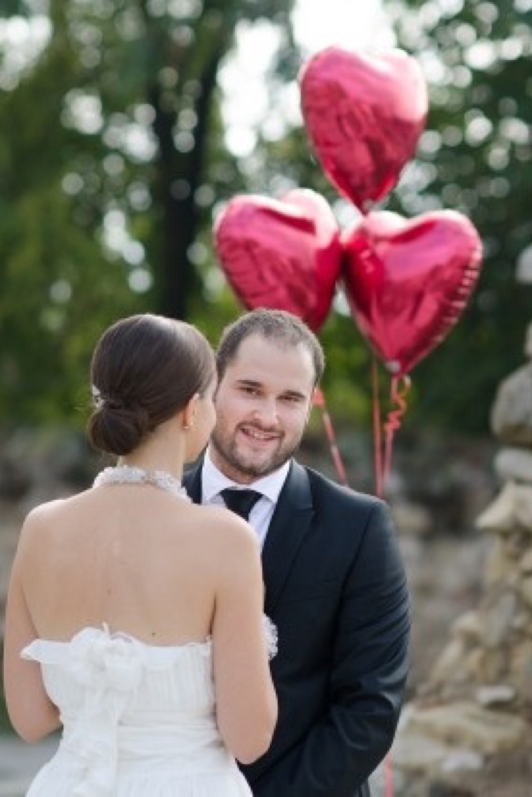 Šetnja kroz zemunske ulice — mlada i mladoženja