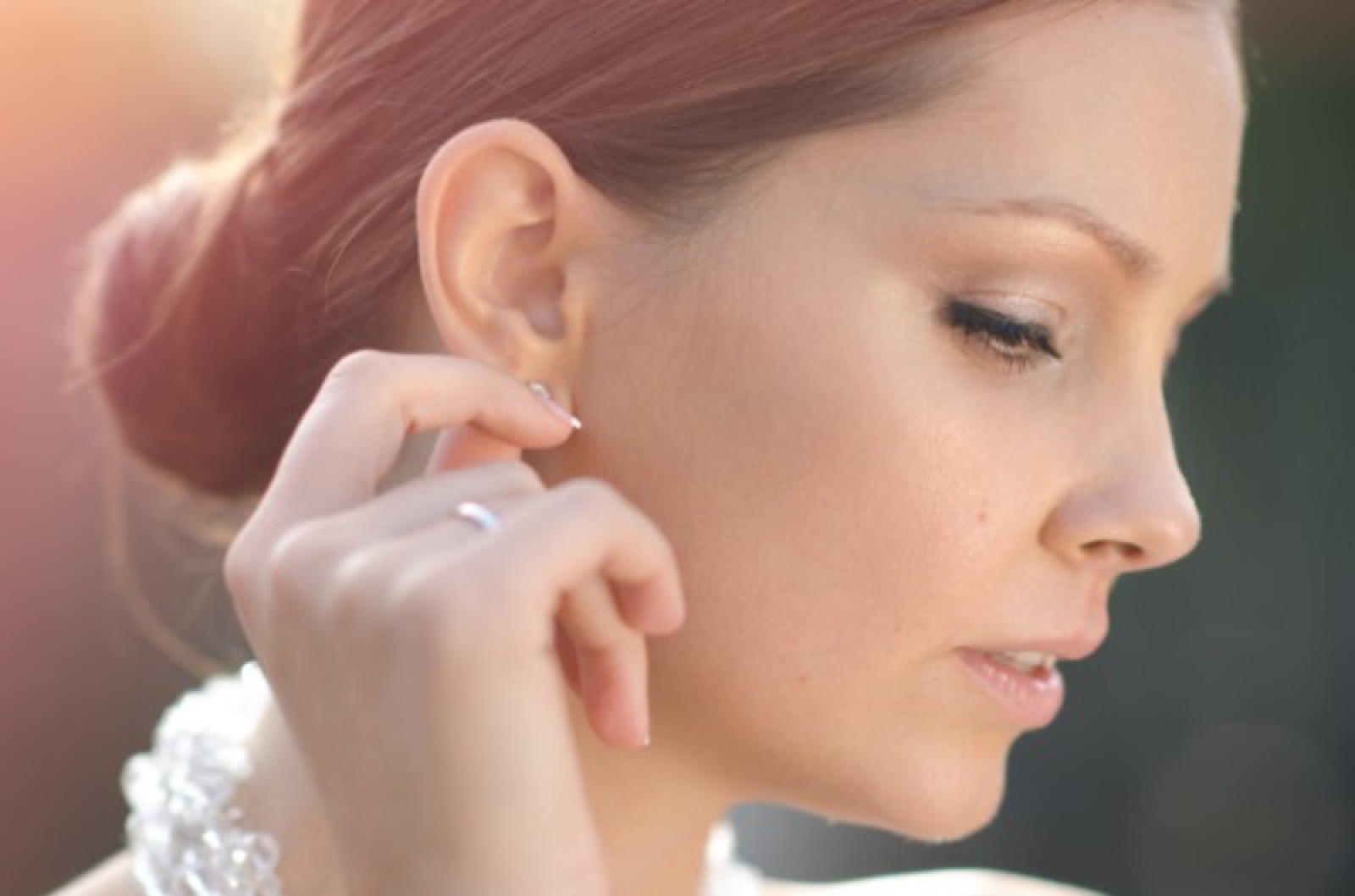 Guess balerinke — bele, svečane, detalj