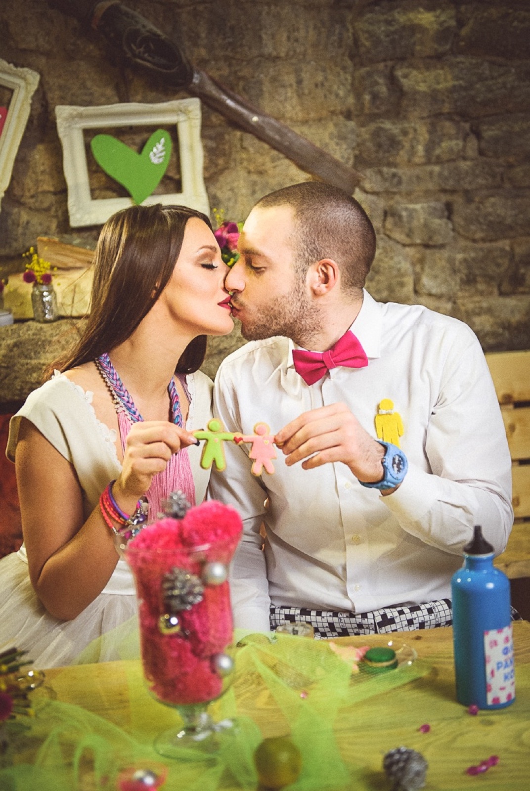 Neon cveće u starkama